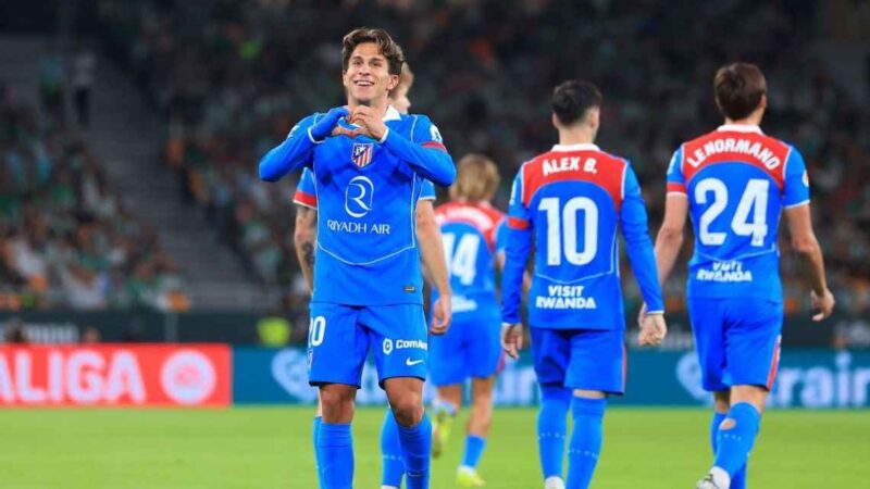 Atlético Madrid golpeó en los momentos justos y le ganó a Betis