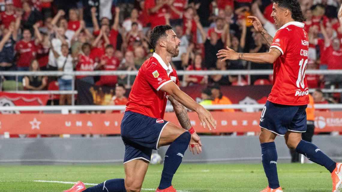 Independiente le ganó a Rosario Central, le sacó el invicto en el Clausura y sueña con la Sudamericana