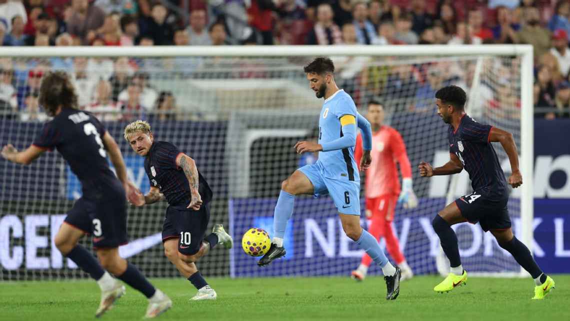 Uruguay sufrió un durísimo golpe y perdió 5-1 ante Estados Unidos