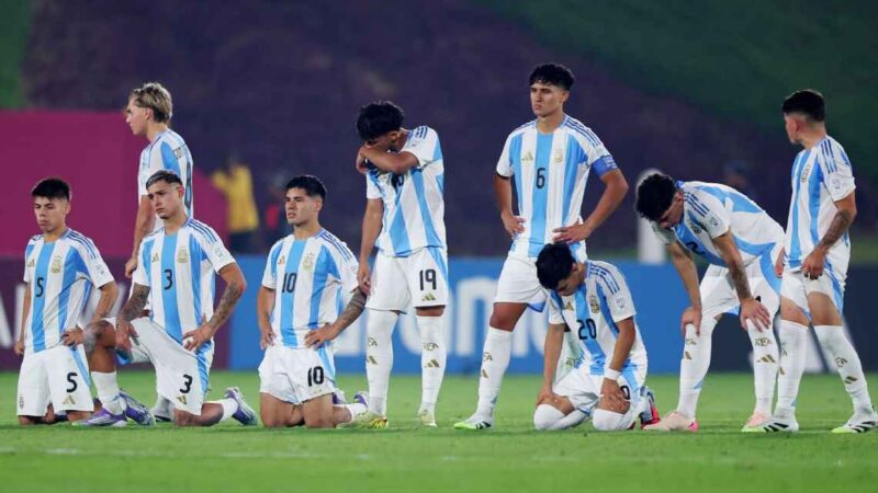 Argentina cayó ante México por penales y se despidió en 16vos. del Mundial Sub 17