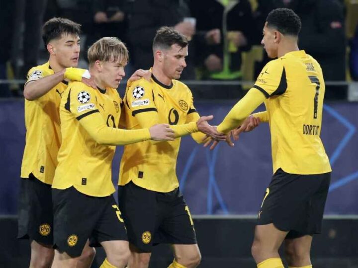 Borussia Dortmund aplastó a Villarreal en la Champions League