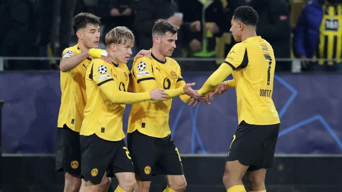 Borussia Dortmund aplastó a Villarreal en la Champions League