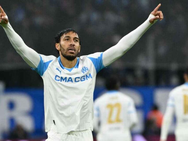 Aubameyang rescató al Marsella ante Newcastle y lo devolvió a la pelea en Champions