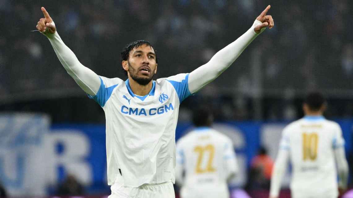 Aubameyang rescató al Marsella ante Newcastle y lo devolvió a la pelea en Champions