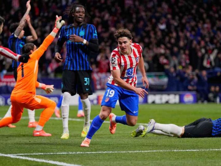 Con suspenso, Julián Álvarez marcó su gol para Atlético de Madrid ante Inter en Champions
