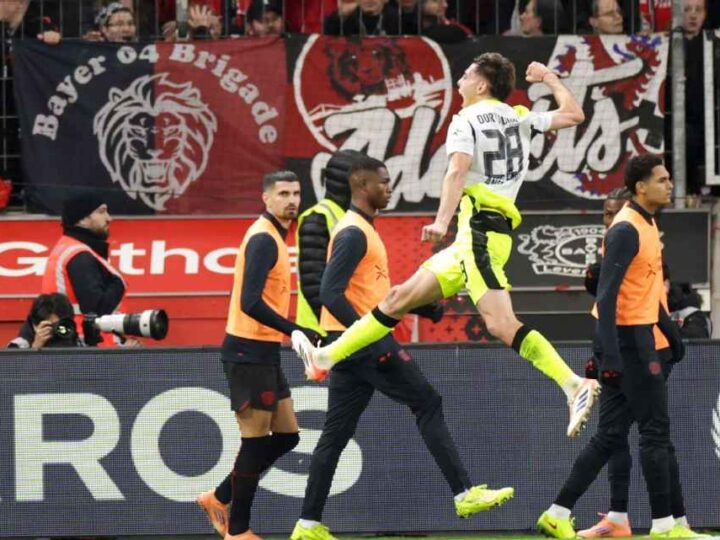 Aaron Anselmino ganó de cabeza y metió su primer gol en Borussia Dortmund