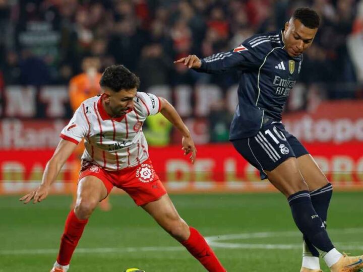 Real Madrid empató con Girona y dejó a Barcelona en lo más alto de LaLiga