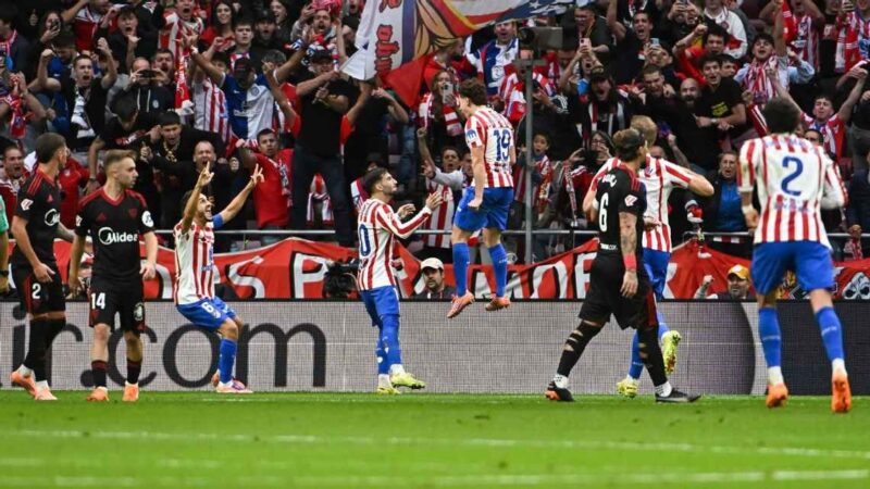 Atlético Madrid goleó a Sevilla con sello argentino y sigue remontando en LaLiga