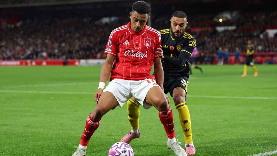 Nottingham Forest y Manchester United empataron en un partidazo