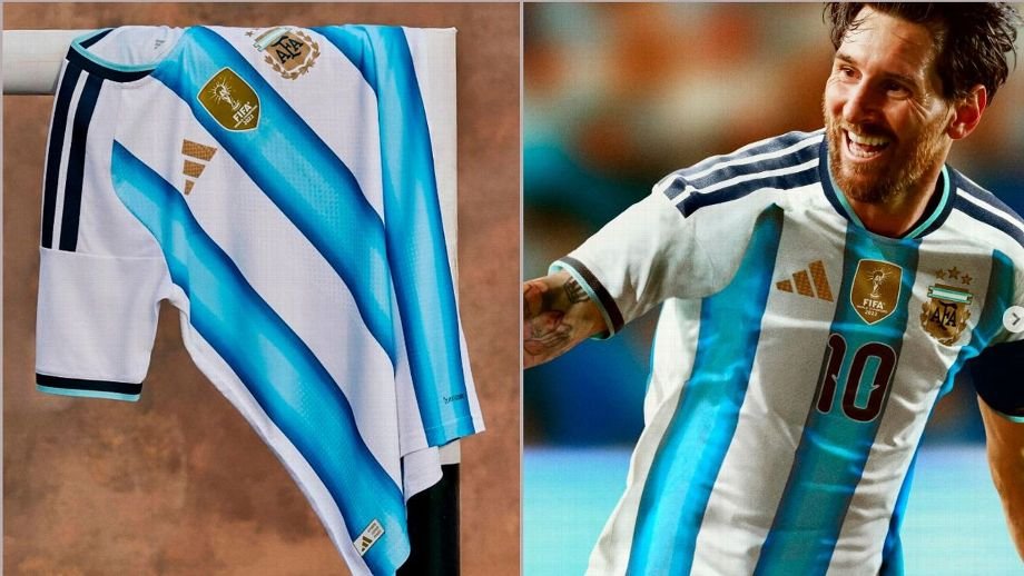 Con Messi, la Selección Argentina presentó la camiseta que utilizará en el Mundial 2026