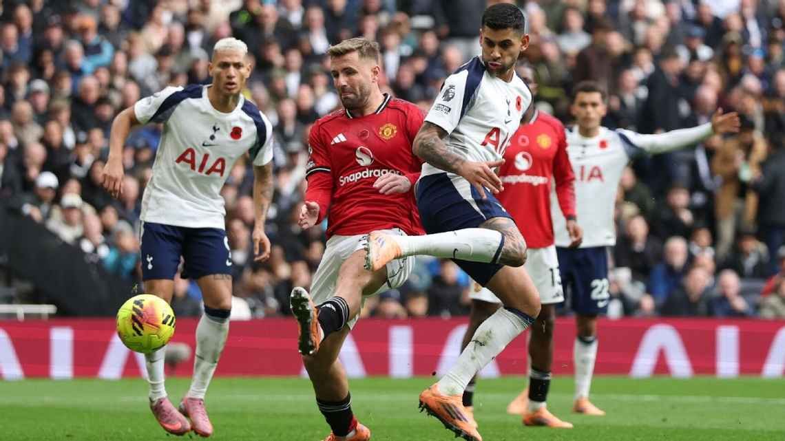 Tottenham y Manchester United igualaron en un partidazo