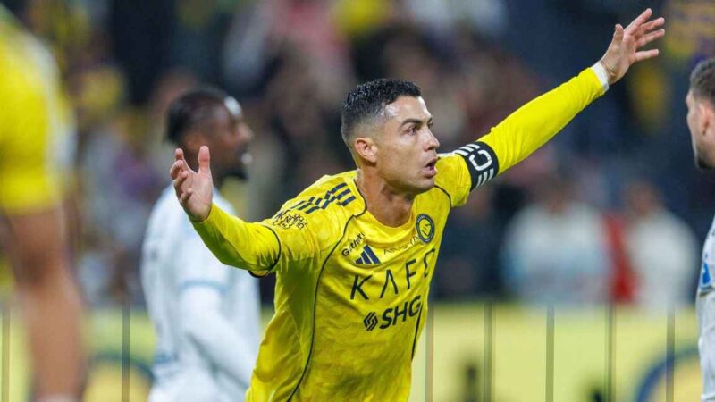 Doblete de Cristiano Ronaldo para el triunfo de Al Nassr ante Al Okhdood