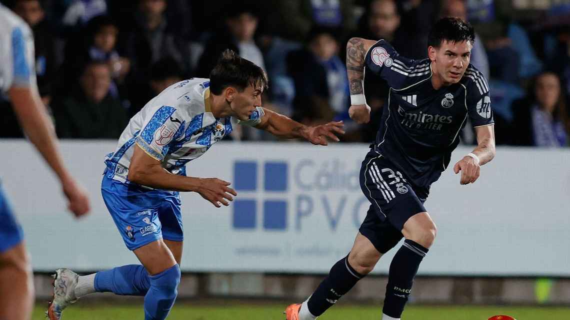 Real Madrid transpiró más de la cuenta, pero eliminó a Talavera en el regreso a la titularidad de Mastantuono