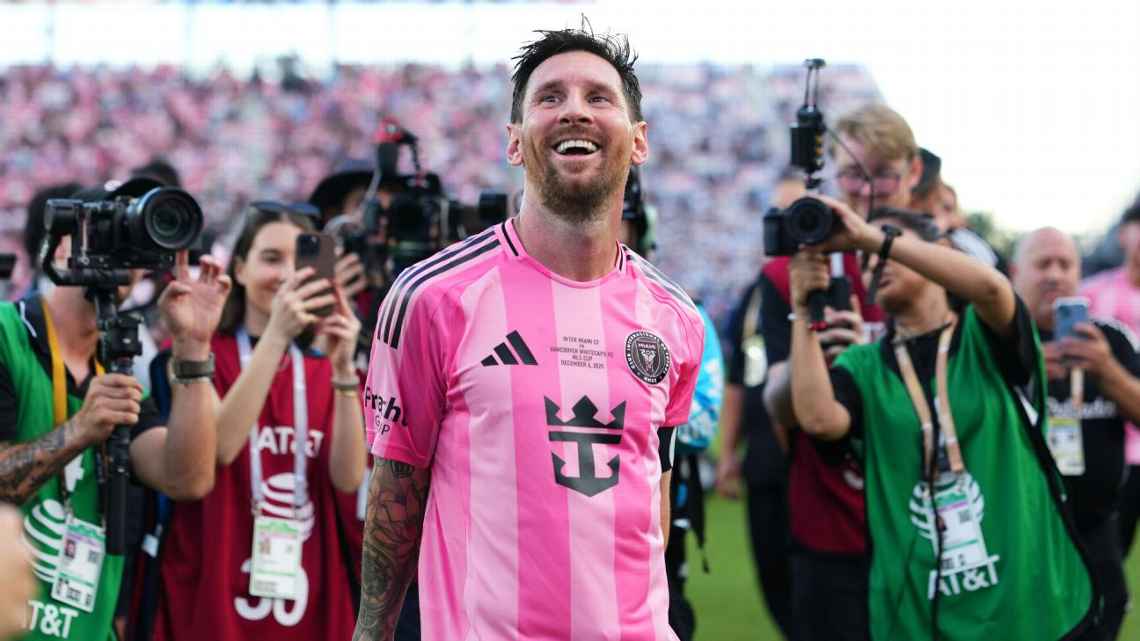 Messi fue elegido como el MVP 2025 de la MLS