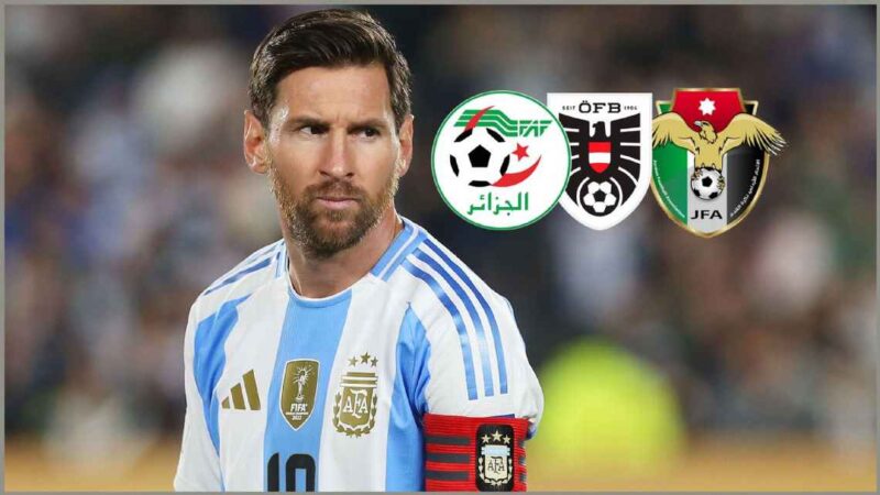 El historial de Argentina contra Austria, Argelia y Jordania, rivales del Grupo J del Mundial