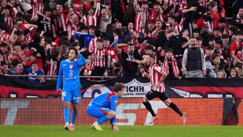 Athletic Bilbao fue superior y le propinó una nueva derrota al Atlético Madrid en LaLiga