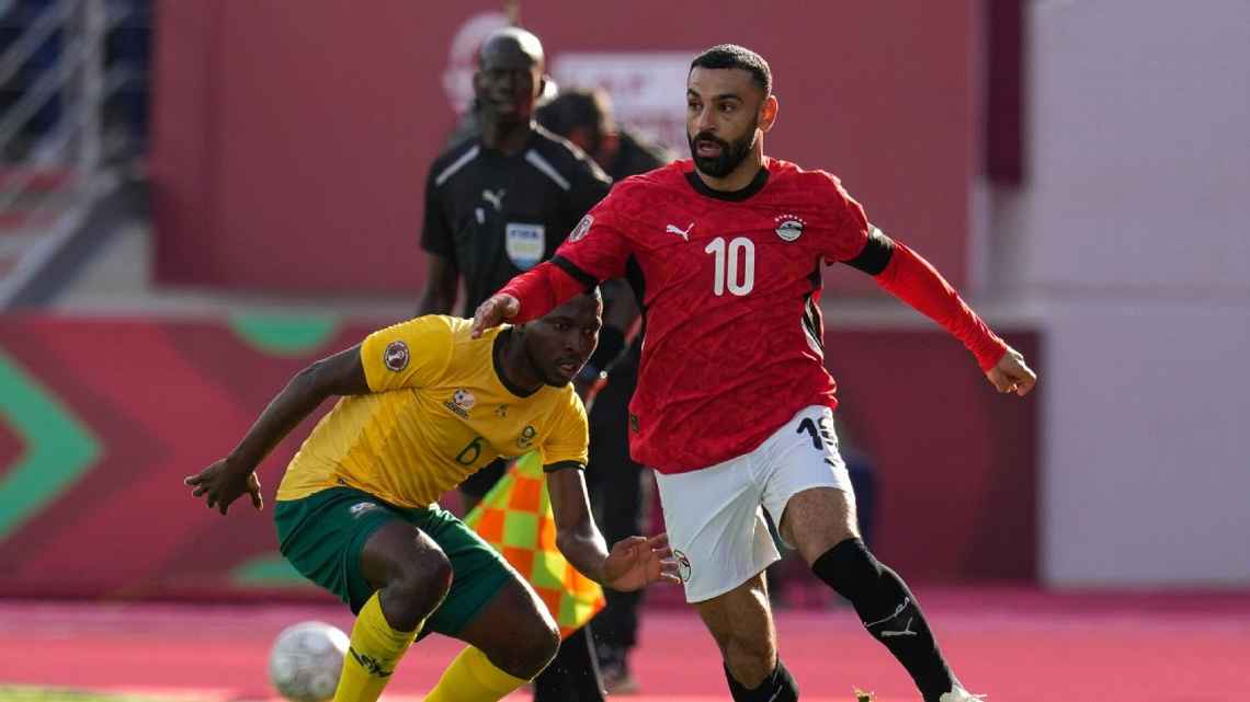 Con un gol de Salah, Egipto se metió en los octavos de la Copa Africana de Naciones