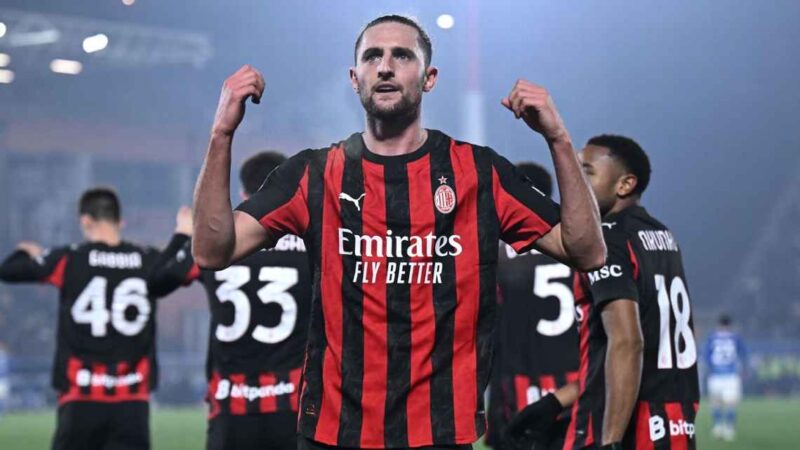 Rabiot fue decisivo y Milan sumó tres puntos de oro ante Como en la Serie A