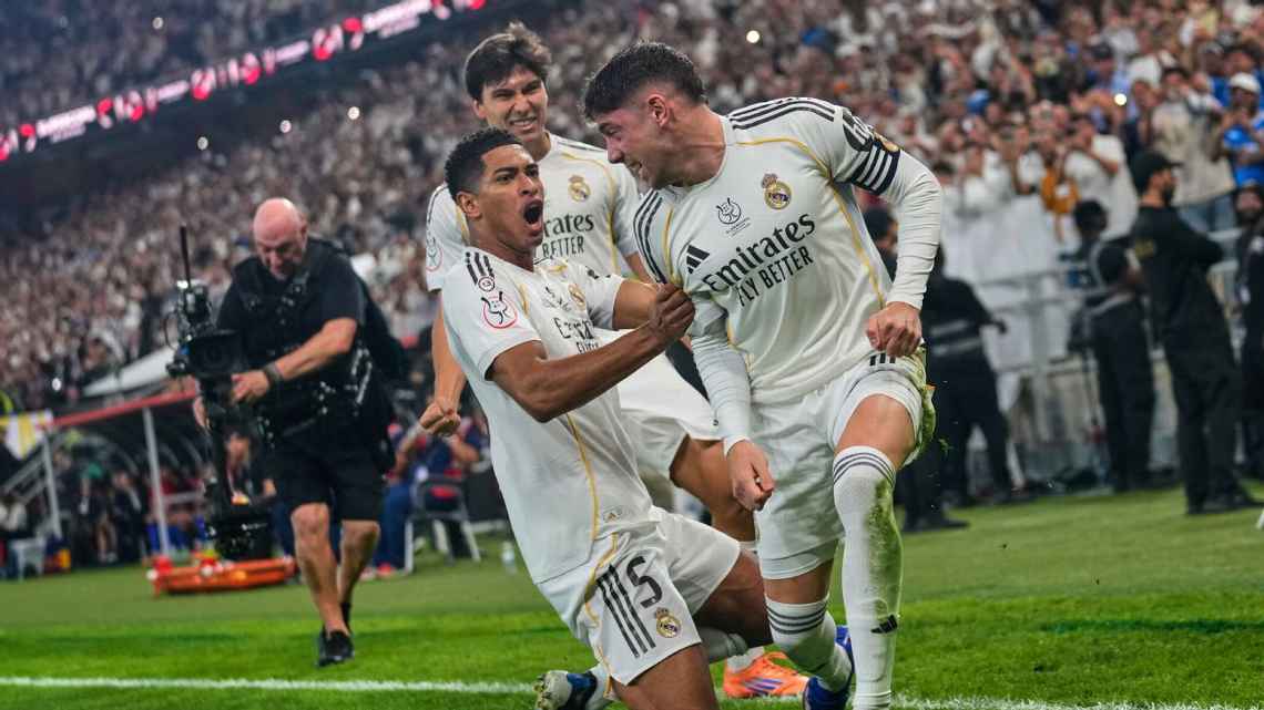 ¡Hay clásico! Real Madrid venció a Atlético y jugará la final de la Supercopa de España ante Barcelona
