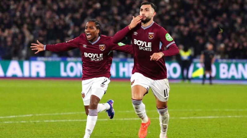 Taty Castellanos convirtió su primer gol en West Ham vs. QPR de FA Cup