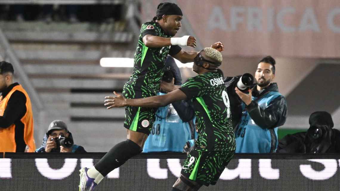 Nigeria goleó a Mozambique y avanzó a cuartos de final de la Copa Africana de Naciones