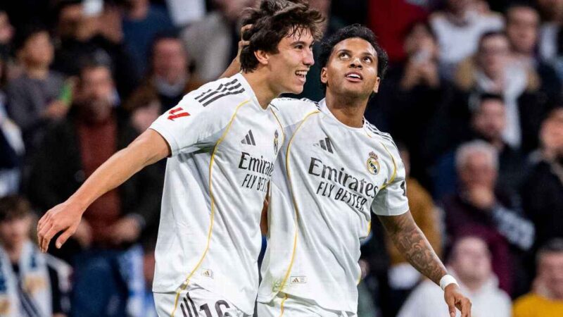 Real Madrid goleó 5-1 a Betis con hat-trick de Gonzalo García