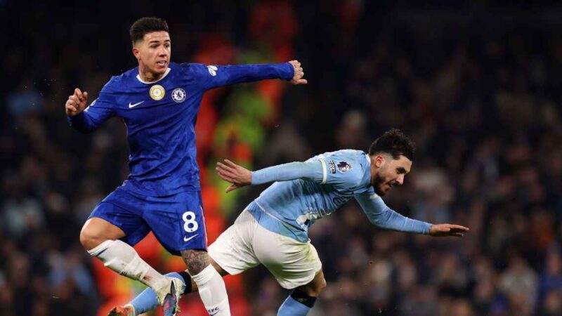 Con un gol agónico de Enzo Fernández, Chelsea amargó a Manchester City en la Premier