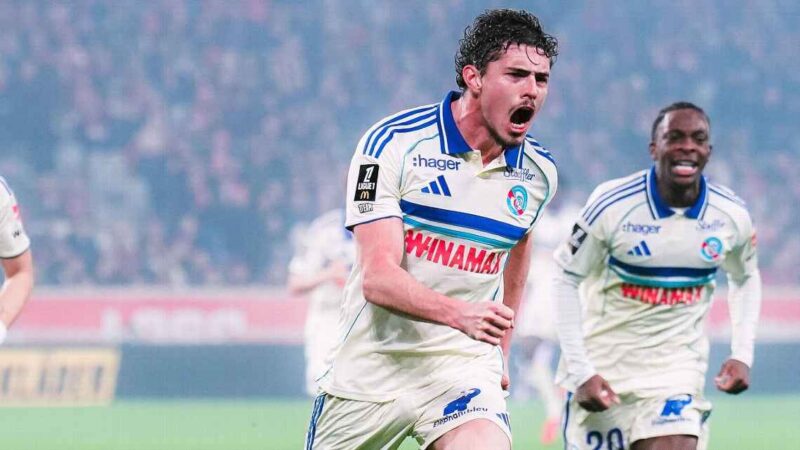 Panichelli intratable en la Ligue 1: gol y asistencia en la goleada del Estrasburgo ante Lille