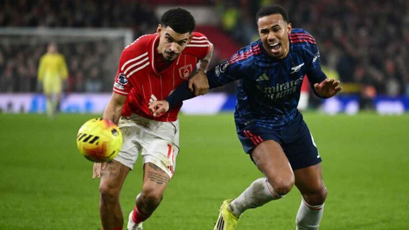 Arsenal no pudo doblegar la resistencia de Matz Sels y empató en su visita a Nottingham Forest