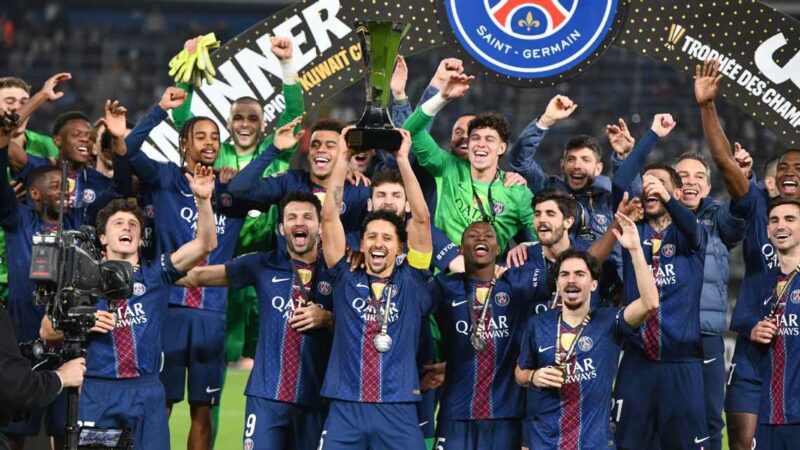 PSG venció a Marsella por penales y se consagró campeón de la Supercopa de Francia