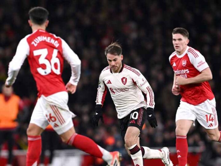 Arsenal empató ante Liverpool y dejó pasar la chance de ampliar la ventaja en la cima de la Premier