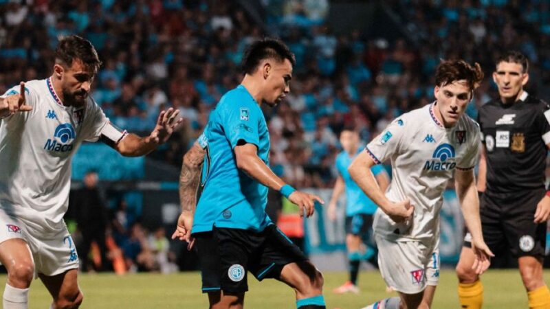 Belgrano reaccionó a tiempo y empató con Tigre en Alberdi