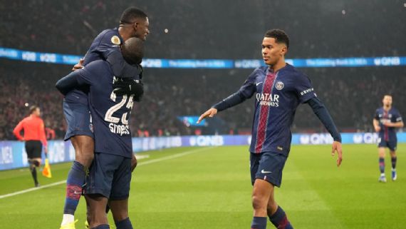 PSG humilló a Marsella en el clásico francés con una noche consagratoria de Dembélé