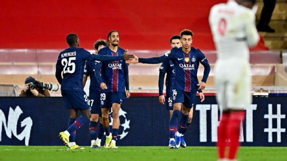 PSG reaccionó a tiempo y dio vuelta un duelo vibrante frente a Mónaco por la ida del playoff de Champions