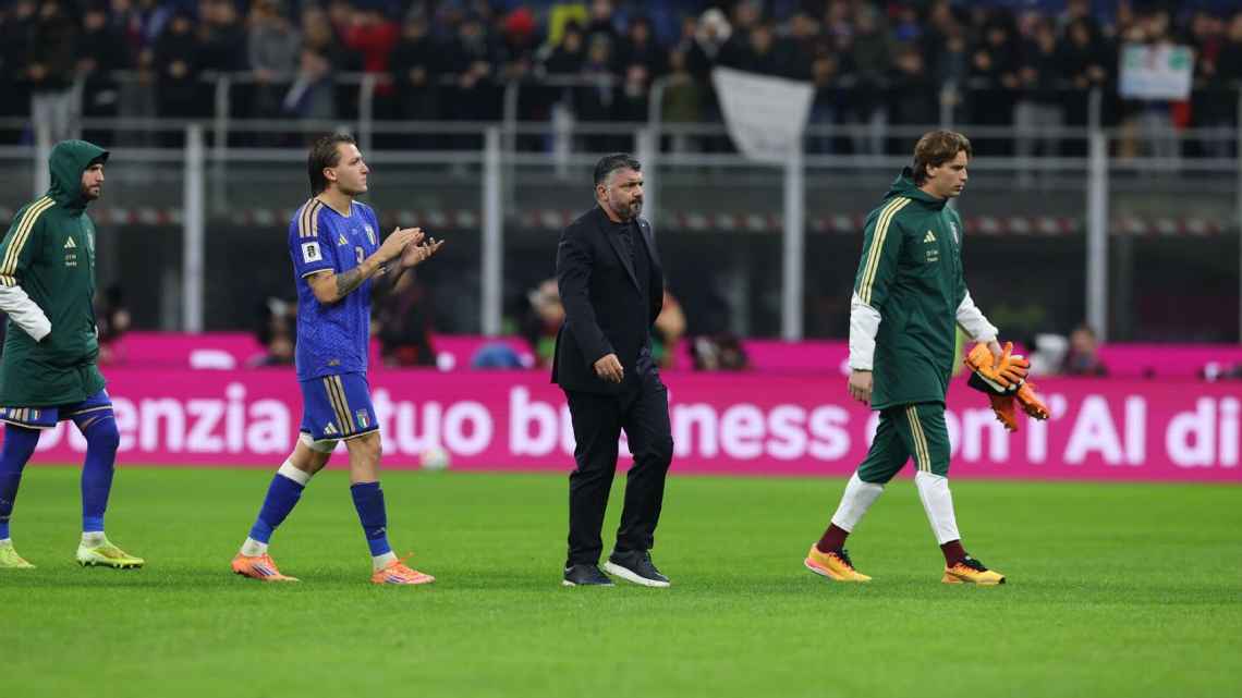 Italia, frente a su gran examen: volver al Mundial o profundizar la crisis