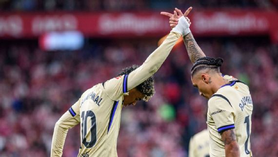 Barcelona venció al Athletic Club con un golazo de Lamine Yamal y sigue firme en la cima de LaLiga