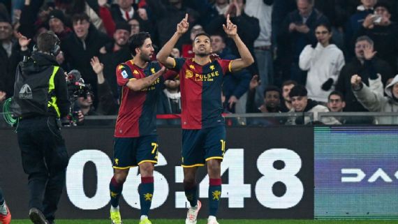 Genoa derrotó a Roma y toma aire en la lucha por la permanencia en la Serie A