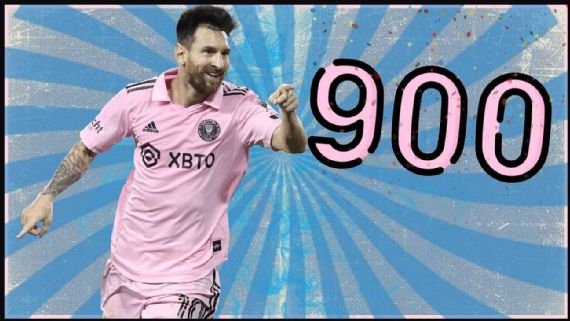 Lionel Messi alcanzó los 900 goles en su carrera profesional