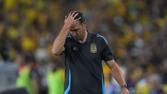 El lateral izquierdo, el gran dolor de cabeza de Scaloni rumbo al Mundial 2026