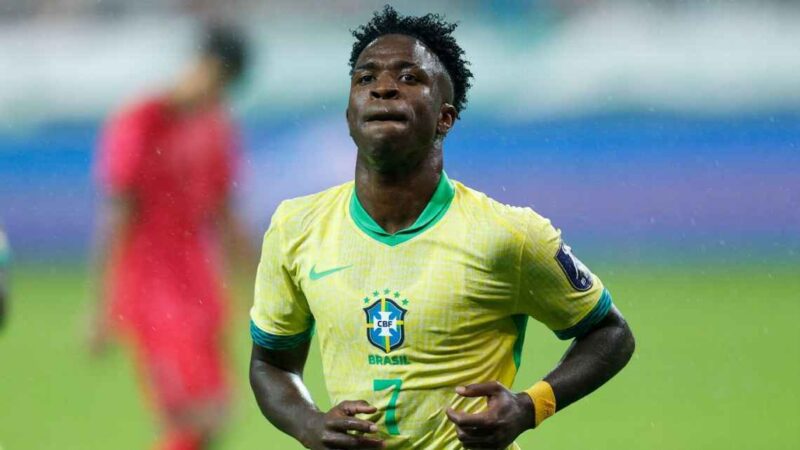 Vinícius le baja el rótulo a Brasil: “No somos favoritos para el Mundial”