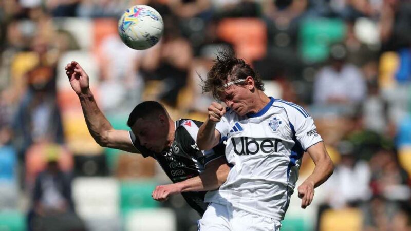 Como no pasó del empate en Udine y dejó escapar una oportunidad clave rumbo a la Champions