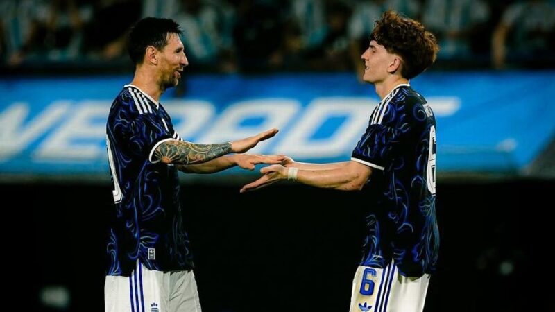 Valentín Barco se gana un lugar en la conversación de Scaloni rumbo al Mundial 2026