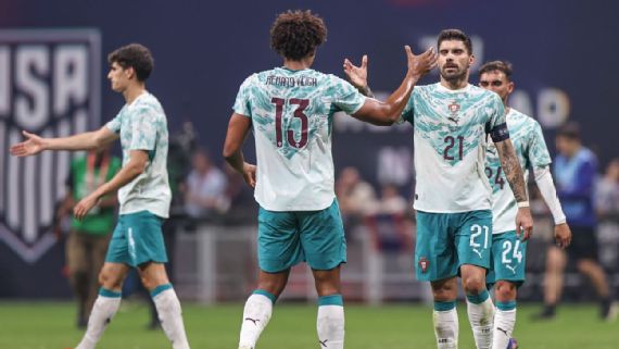 Portugal venció a Estados Unidos en Atlanta en su preparación para el Mundial