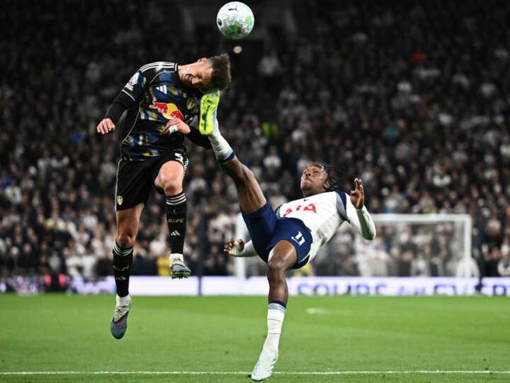 Tottenham empató con Leeds y sigue sufriendo en la pelea por no descender