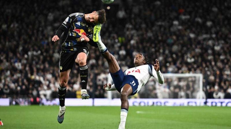 Tottenham empató con Leeds y sigue sufriendo en la pelea por no descender
