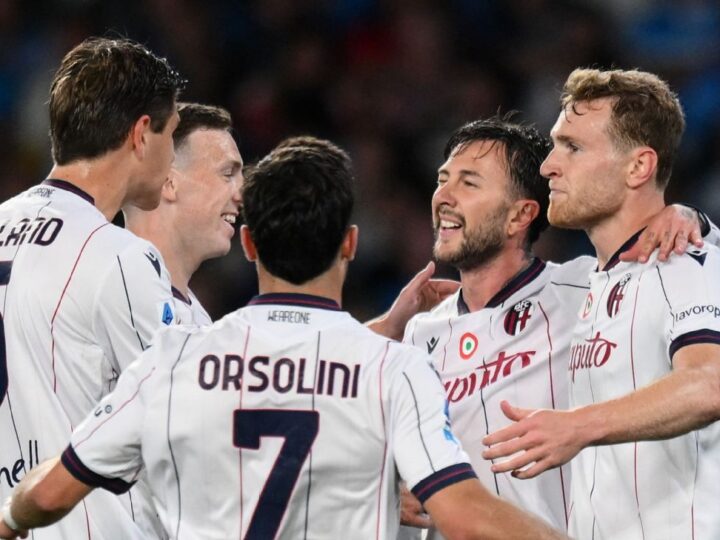 Bologna dio el golpe en Nápoles y complicó al Napoli en la pelea por la Champions