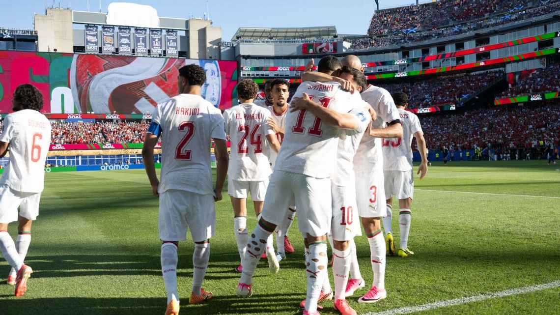 Marruecos fue muy superior, pero sufrió hasta el final para vencer a Escocia