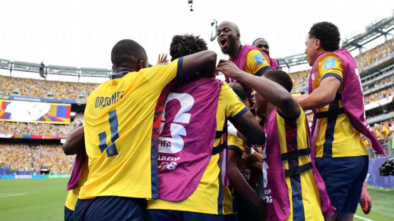 Ecuador hizo historia: remontó ante Alemania y avanzó a los 16avos de final del Mundial 2026
