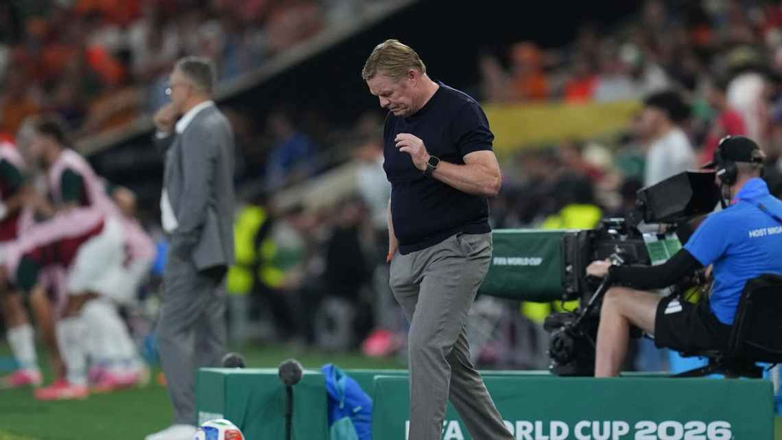 Ronald Koeman renunció como entrenador de Países Bajos tras la eliminación en el Mundial 2026